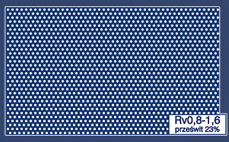 Rv 0,8-1,6 prześwit 23%