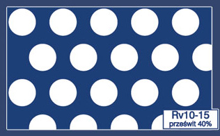 Rv 10-15 prześwit 40%