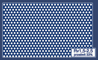 Rv 1,5-2,5 prześwit 33%