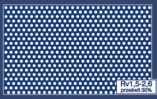 Rv 1,5-2,6 prześwit 30%