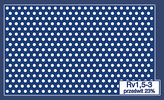 Rv 1,5-3 prześwit 23%