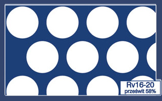 Rv 16-20 prześwit 58%