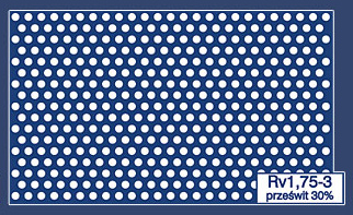 Rv 1,75-3 prześwit 30%