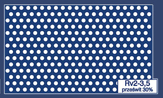 Rv 2-3,5 prześwit 30%