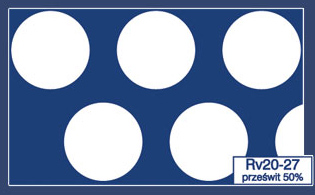 Rv 20-27 prześwit 50%