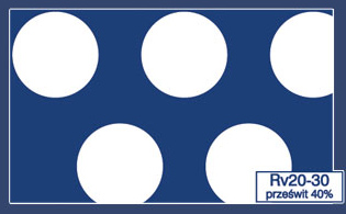 Rv 20-30 prześwit 40%