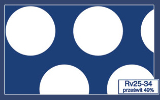 Rv 25-34 prześwit 49%