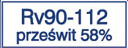 Rv 90-112 prześwit 58%