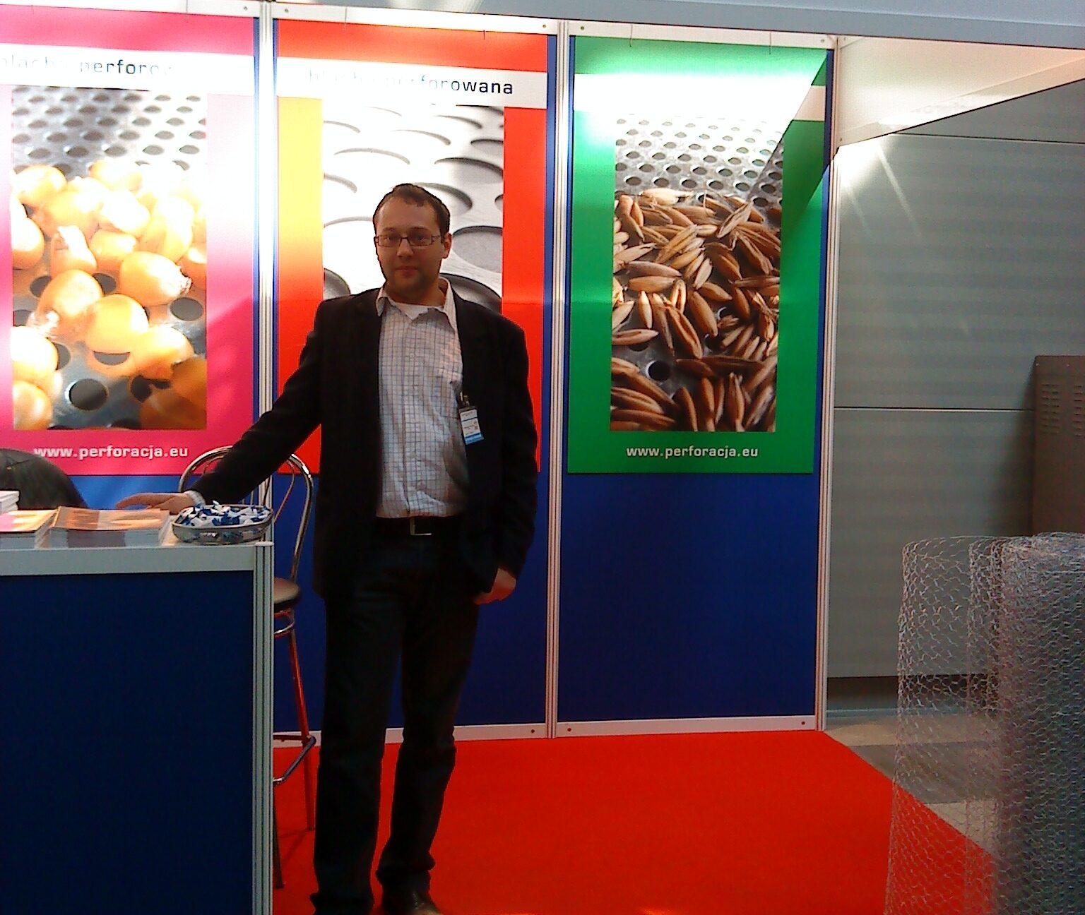 Stoisko Perforacja na targach AGROTECH w Kielcach