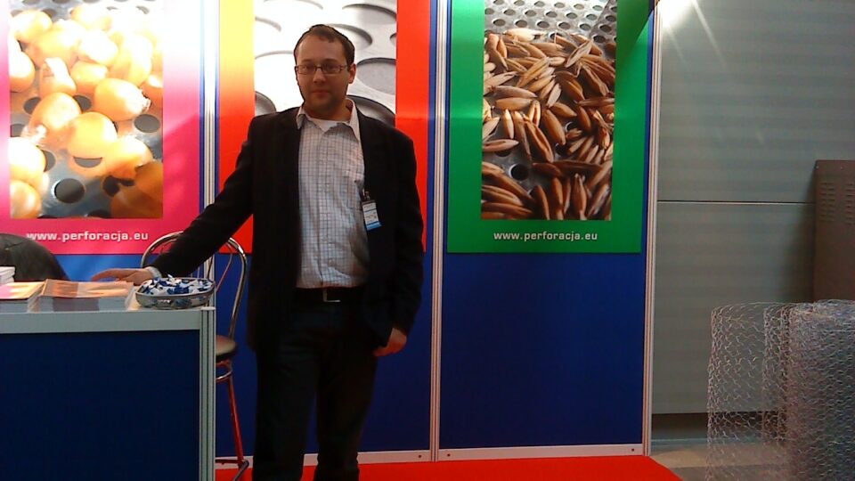 Stoisko Perforacja na targach AGROTECH w Kielcach