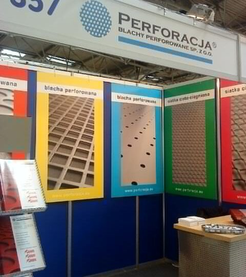 Stoisko Perforacja na targach Blach-Tech-Expo