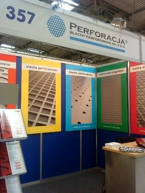 Stoisko Perforacja na targach Blach-Tech-Expo