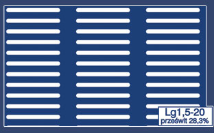 Lg 1,5-20 prześwit 28,3%