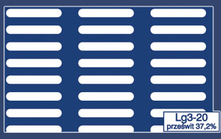 Lg 3-20 prześwit 37,2%