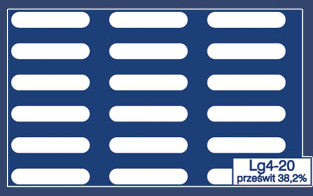 Lg 4-20 prześwit 38,2%