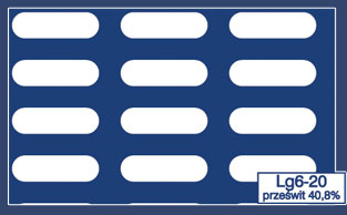 Lg 6-20 prześwit 40,8%