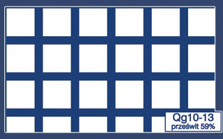 Qg 10-13 prześwit 59%