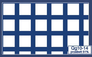 Qg 10-14 prześwit 51%