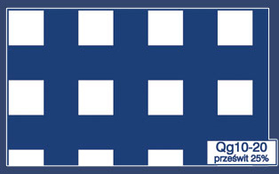 Qg 10-20 prześwit 25%