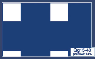 Qg 15-40 prześwit 14%