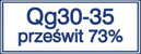 Qg 30-35 prześwit 73%