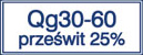 Qg 30-60 prześwit 25%