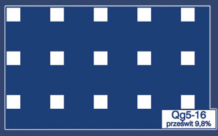 Qg 5-16 prześwit 9,8%