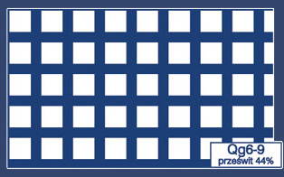 Qg 6-9 prześwit 44%