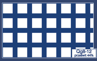 Qg 8-12 prześwit 44%