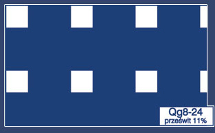 Qg 8-24 prześwit 11%