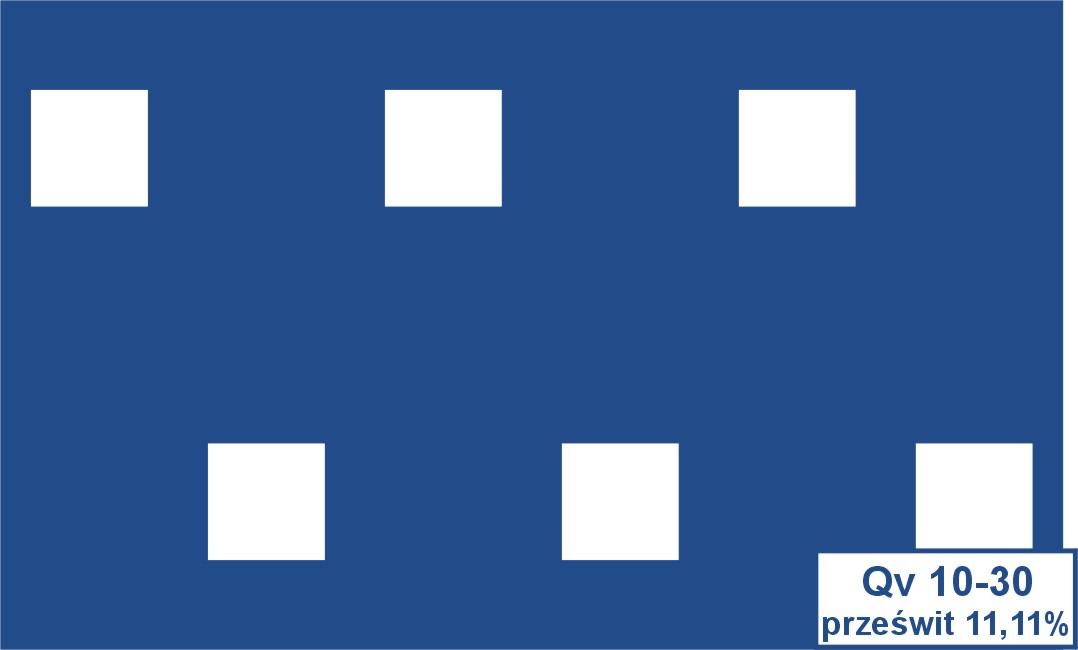 Qv 10-30 prześwit 11,11%