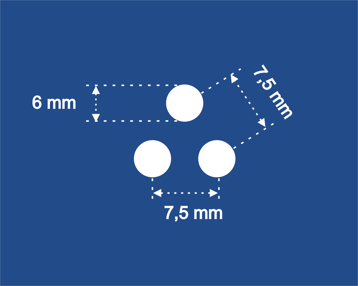 Rv 6-7,5 prześwit 57%